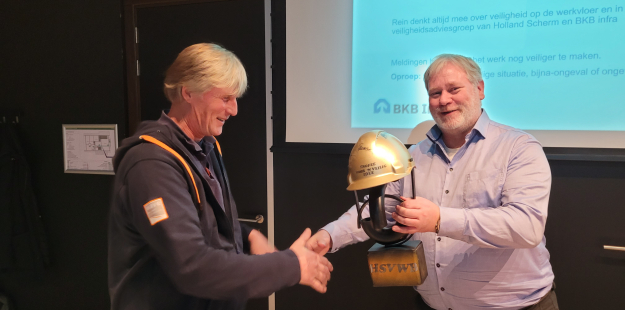 Uitreiking wisselbokaal
