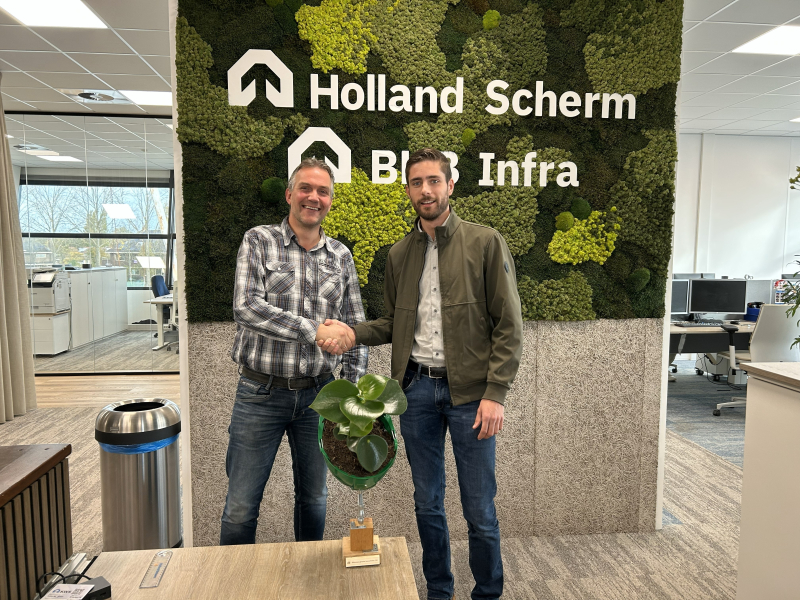 Innovatieve luchtdrukklem Holland Scherm